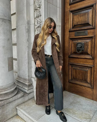 CLAIRE | Vintage Suede Jacket