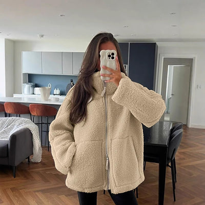 KAJA | Soft Teddy Jacket