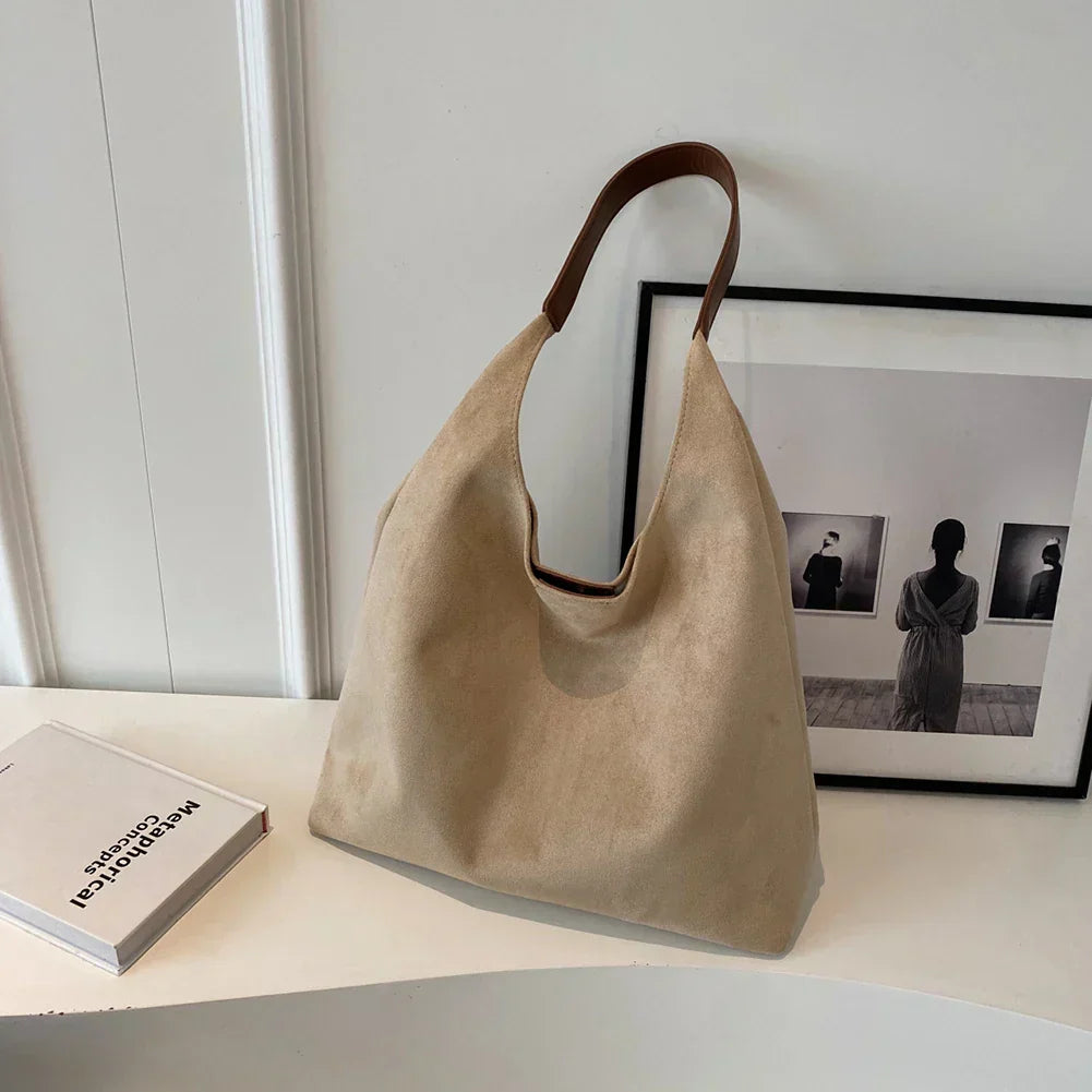 MILLE | Suede Tote Bag