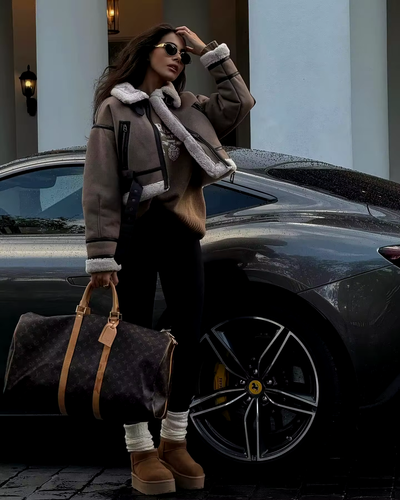 HANNAH | Stylish Aviator Jacket