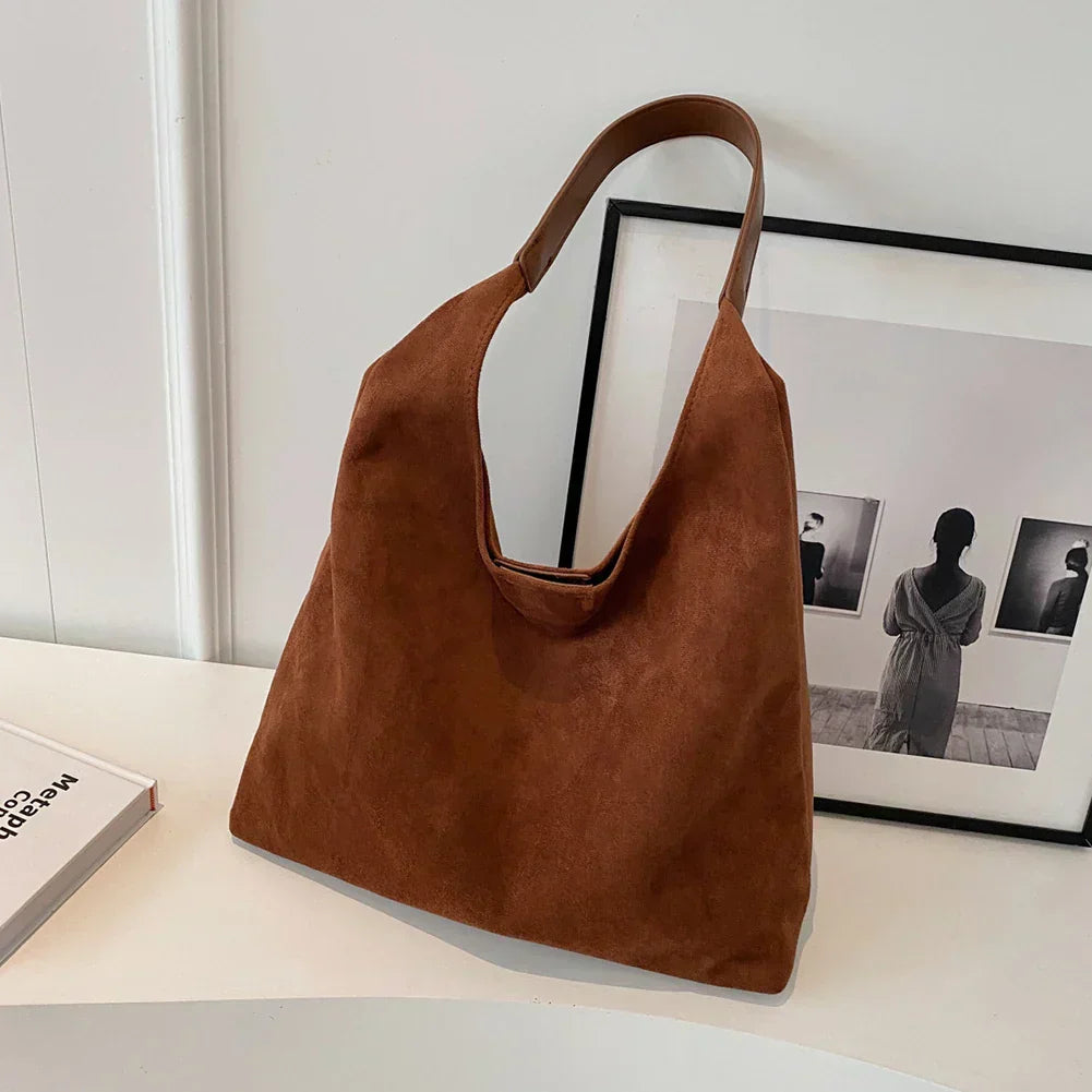 MILLE | Suede Tote Bag