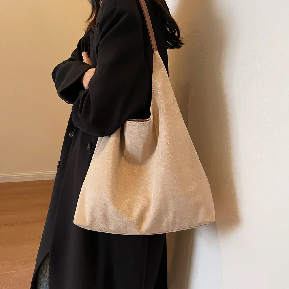 MILLE | Suede Tote Bag