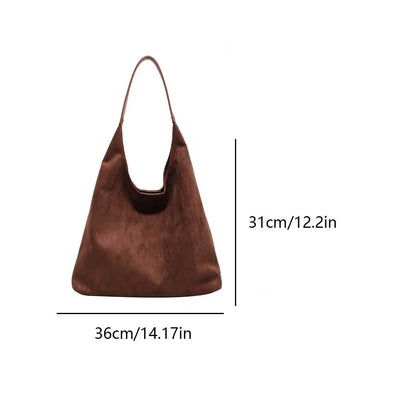 MILLE | Suede Tote Bag