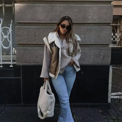 DEMI | Elegant Teddy Vest