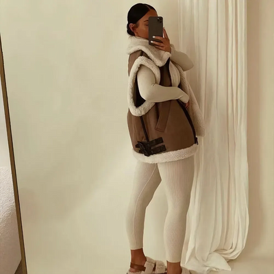 DEMI | Elegant Teddy Vest