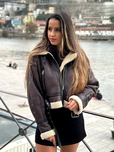 HANNAH | Stylish Aviator Jacket