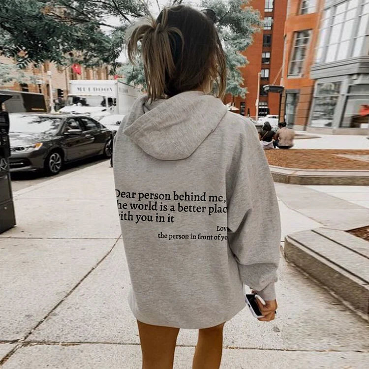 ELIN | Oversized Love Hoodie