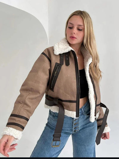 HANNAH | Stylish Aviator Jacket