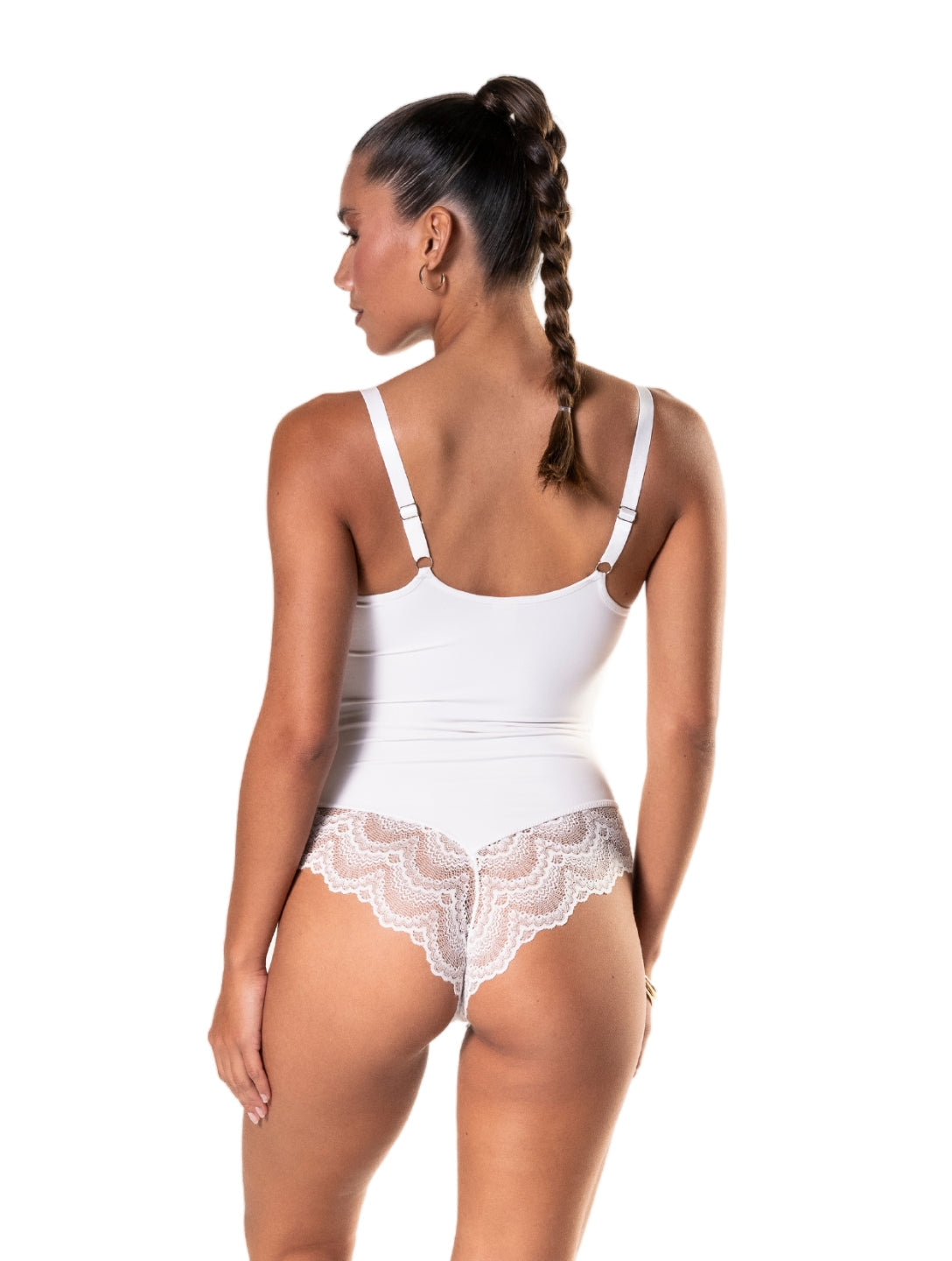 TRIANA | Half-Laced Bodysuit