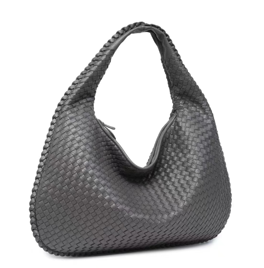 JADE | Luxurious Braided Handbag