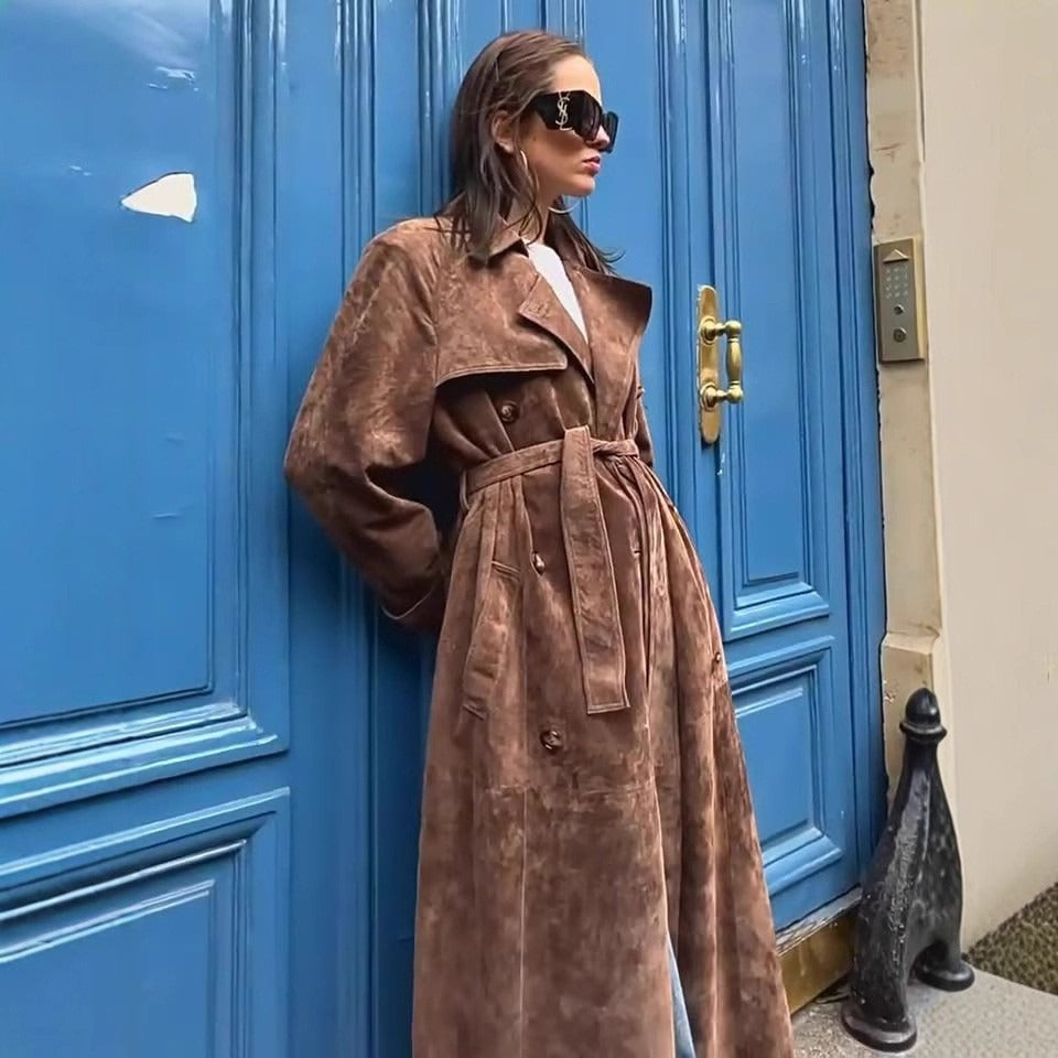 CLAIRE | Vintage Suede Jacket