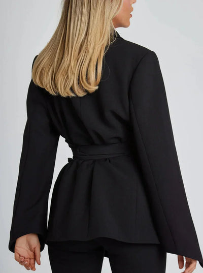 AIMEE | Elegant Belted Blazer